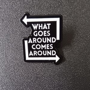 Brooch - What Goes Around . . . (NEW)